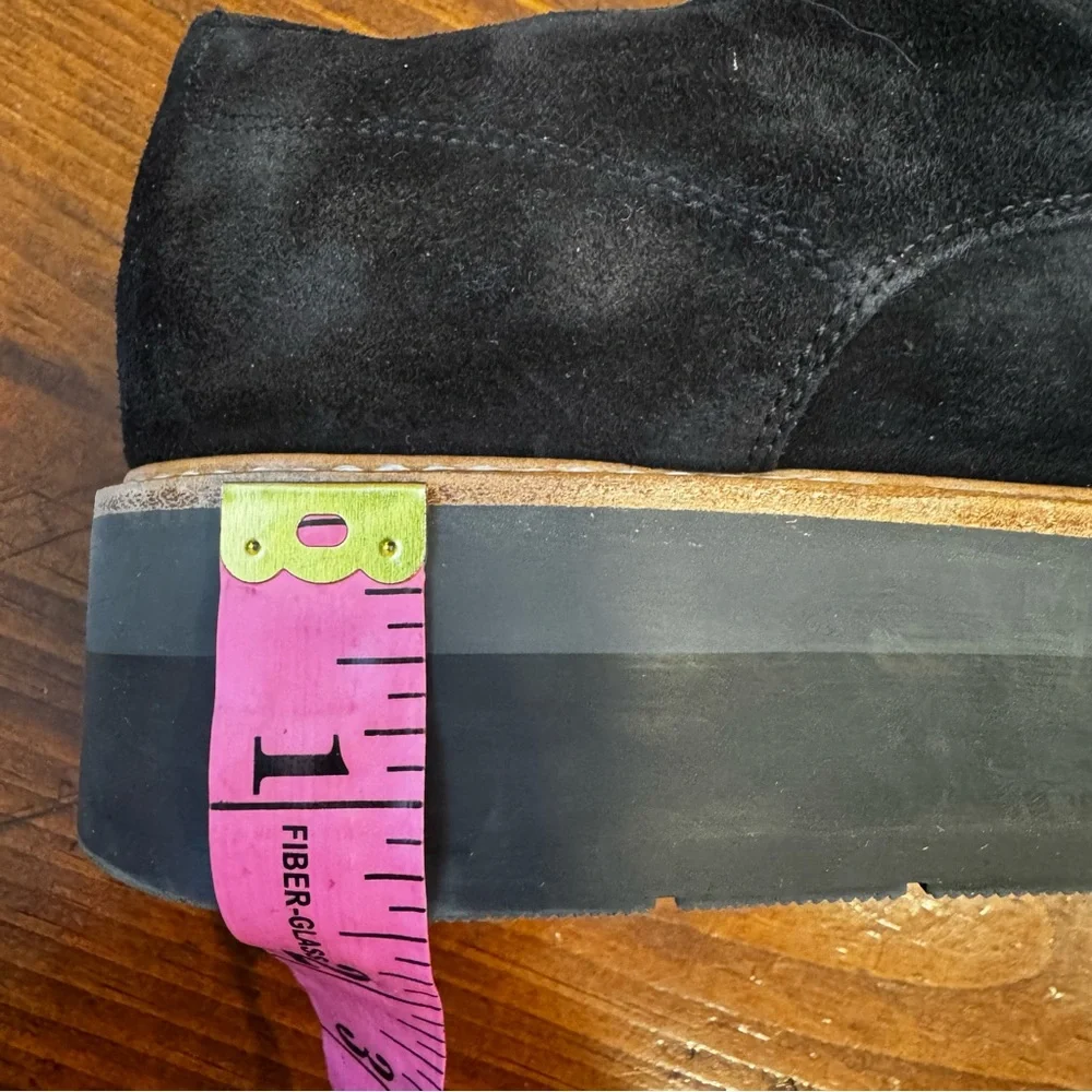 Vince Davy Slip-On‎ Platform Suede Oxford Loafers Women's